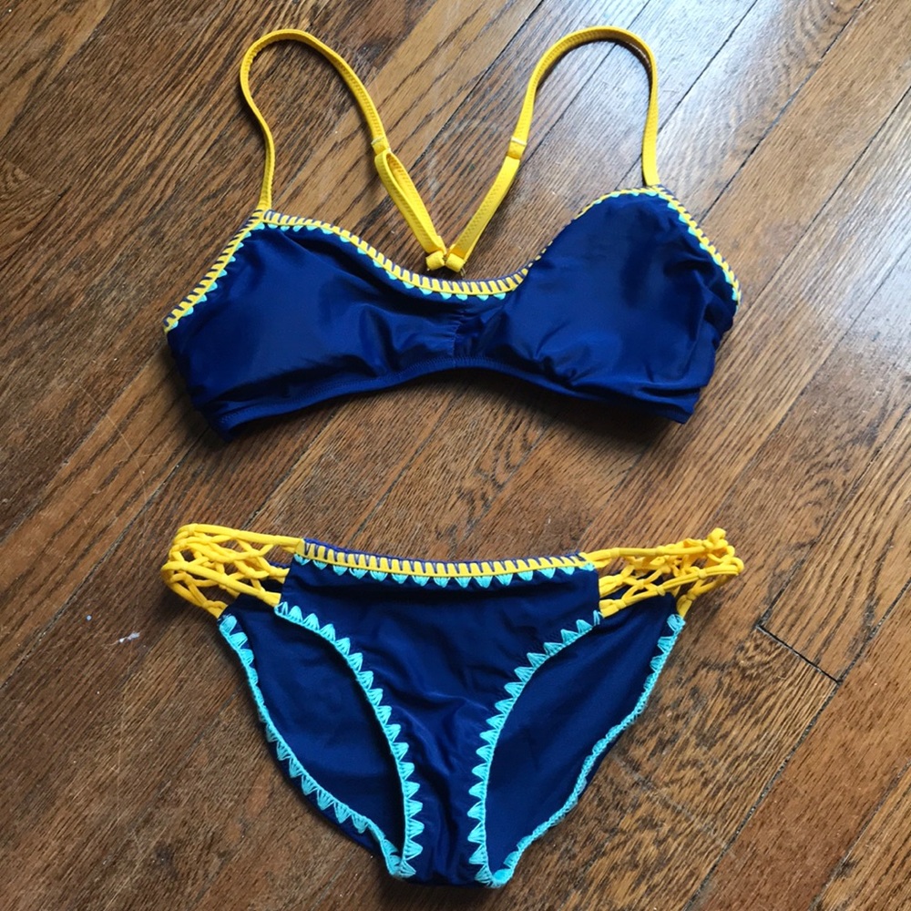 Jessica Simpson Crochet Bikini